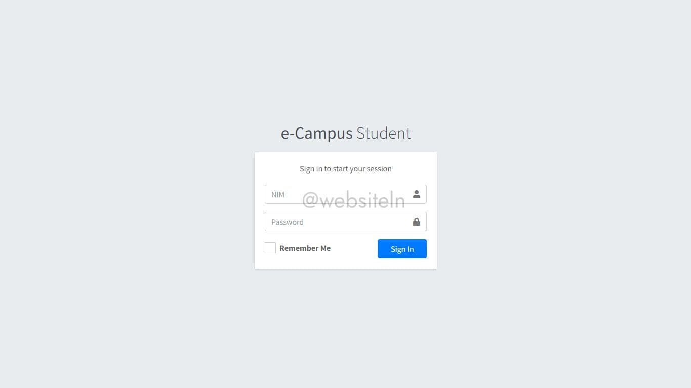 E-Campus Student Ecosystem