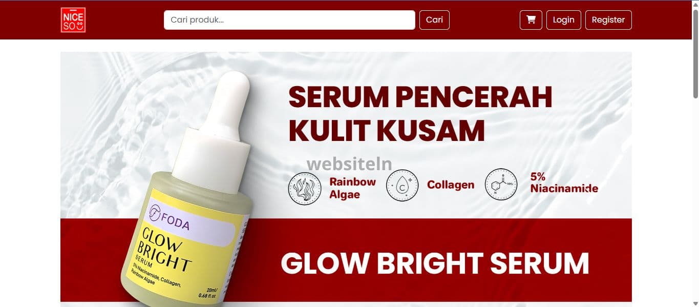 E-Commerce Niceso Online Store