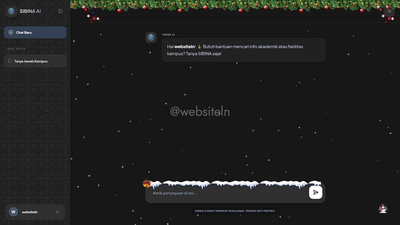 SIBINA AI Chatbot Assistant